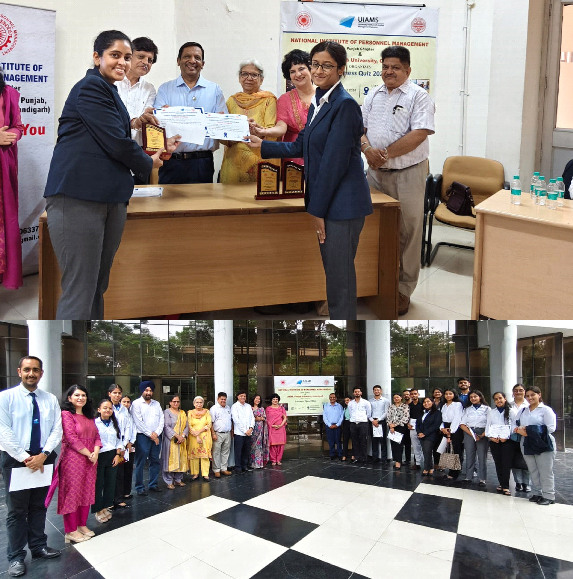 National Institute of Personnel Management (NIPM) Hosts 4th Annual Business Quiz at UIAMS, Chandigarh
